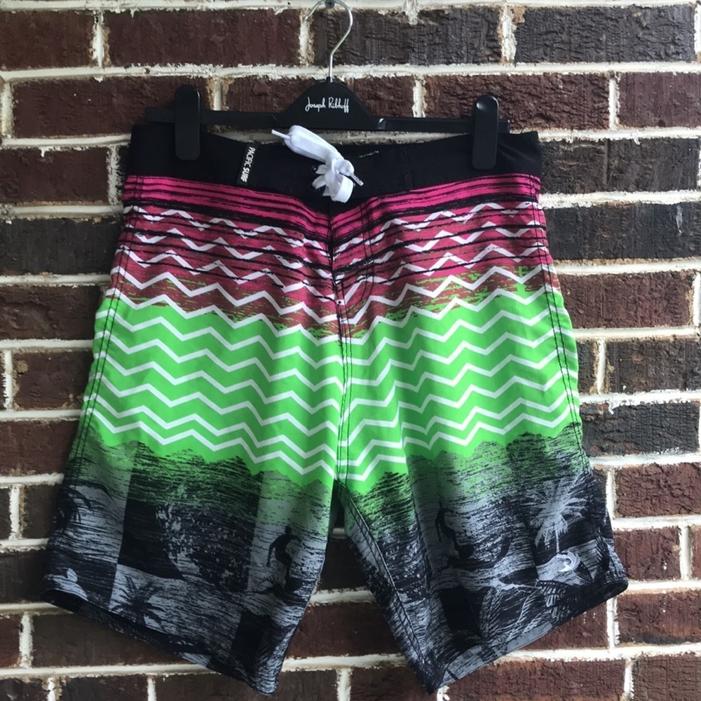 Pacific Surf by Exist swim trunks, Men’s Sz L
